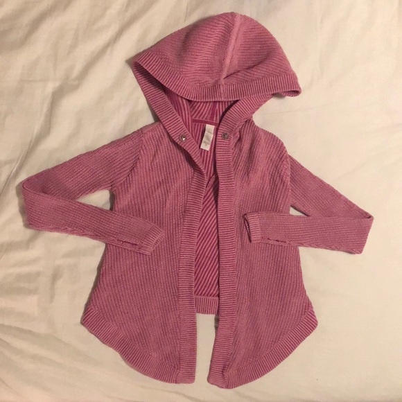 Ivivva Other - Iviva Size 8 Pink Sweater Wrap